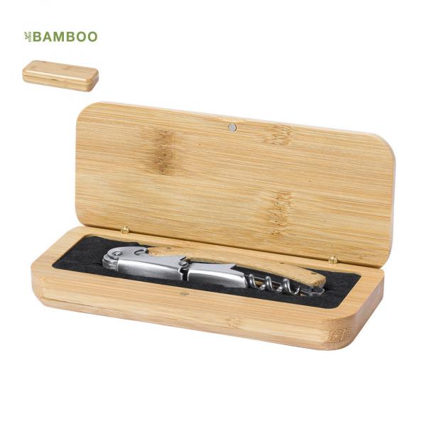 Kellnermesser aus Holz/Metall verpackt in schöner Box